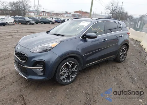 2020 Kia Sportage Sx Turbo z USA, uszkodzony, nr VIN KNDPR3A64L7780296